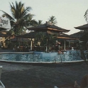IDN Bali 1990OCT04 WRLFC WGT 012  Pretty neat spot to watch the sun go down. : 1990, 1990 World Grog Tour, Asia, Bali, Indonesia, October, Rugby League, Wests Rugby League Football Club